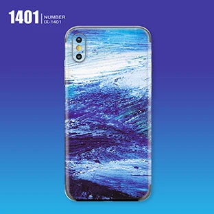 1401 GOOYIYO-наклейка для iPhone 11 Pro Max X XR XS Роскошная DIY камуфляжная наклейка мультяшная виниловая кожа 6 6S 7 8 Plus наклейка для телефона - Цвет: 1401
