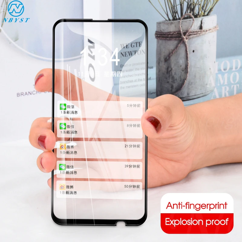 

Full Glue Tempered Glass for HUAWEI P Smart Plus 2019 P Smart Plus 2018 P Smart Z Anti-Knock Screen Coverage Front Glass Film