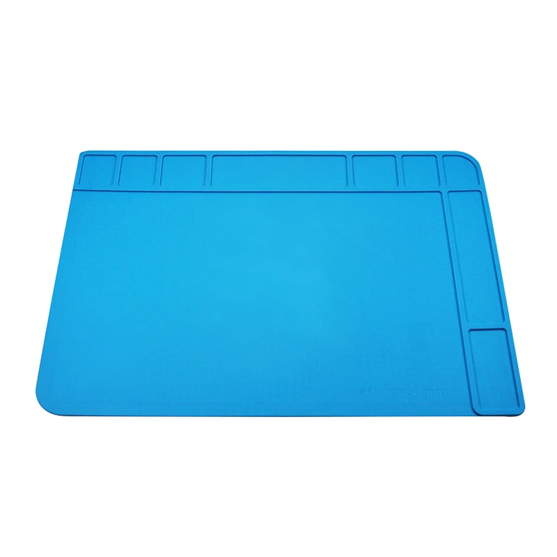 480X340mm Heat Insulation Working Mat Heat-resistant Soldering Station Repair Insulation Pad Insulator Pad Maintenance Platform hot air soldering