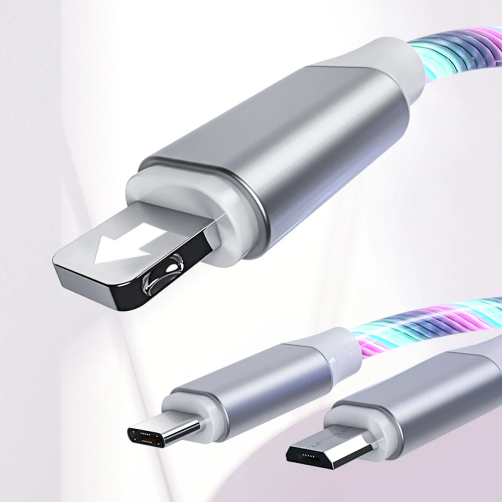 3-в-1 USB алюминиевый сплав Быстрая зарядка линия стример кабель для передачи данных для IOS Mirco тип-c Интеллектуальный Сейф отключение питания быстрая зарядка линия
