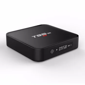 

T95M Android5.1 TV Box with EU Plug Amlogic S905 1GB DDR3 8GB EMMC Quad Core 1080P Full HD 4K*2K Resolution Support 2.4G Wifi