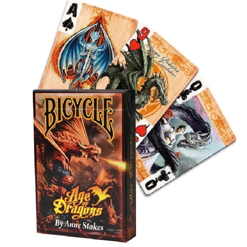Bicycle Age Of Dragons Playing Cards Велосипед возраст драконов игральные карты USPCC колода