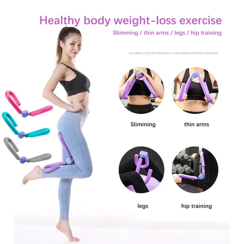 

PVC Leg Thigh Exercisers Gym Sports Thigh Master Leg Muscle Arm Chest Waist Exerciser Workout Machine Gym Home Fitness Equipment