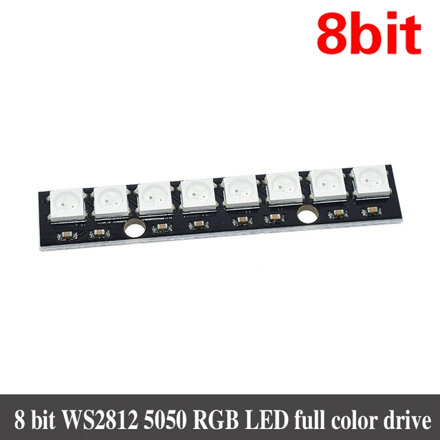 WS2812B 2811 5050 RGB LED Lampe Panel Modul 1-Bit 5V LED Arduino WS2812B 2811 5050 RGB LED Lampe Panel Modul 1-Bit 5V LED Arduino