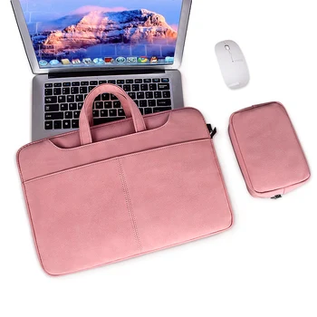 

Laptop Bag Sleeve Handbag Case Protective Shoulder Bag HP Carrying Case for Pro13 14 15.6 Inch Macbook Air ASUS Acer Lenovo Dell