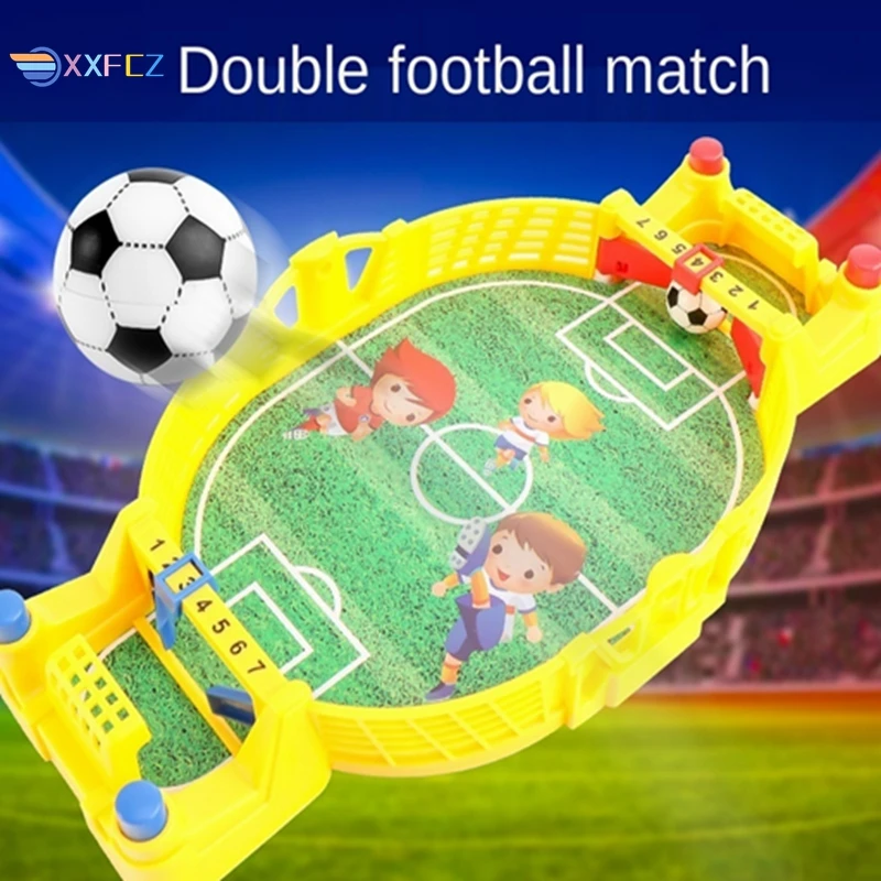 Mini juego de mesa de fútbol para niños, juegos mesa portátil para deportes educativos al aire libre|Pelotas de juguete| - AliExpress