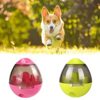 

Pet Tumbler Toys Dogs Cat Food Treat Balls Funny Pet Shaking Leakage Food Containers Interactive Ball Toy