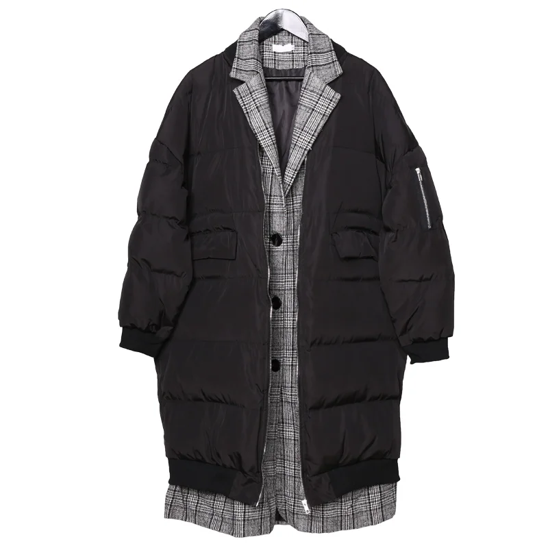 Оуэн сейк мужские хлопковые пальто куртки Уличная мужская одежда Тренч Зимние хлопковые пыльники куртки ветровка черный