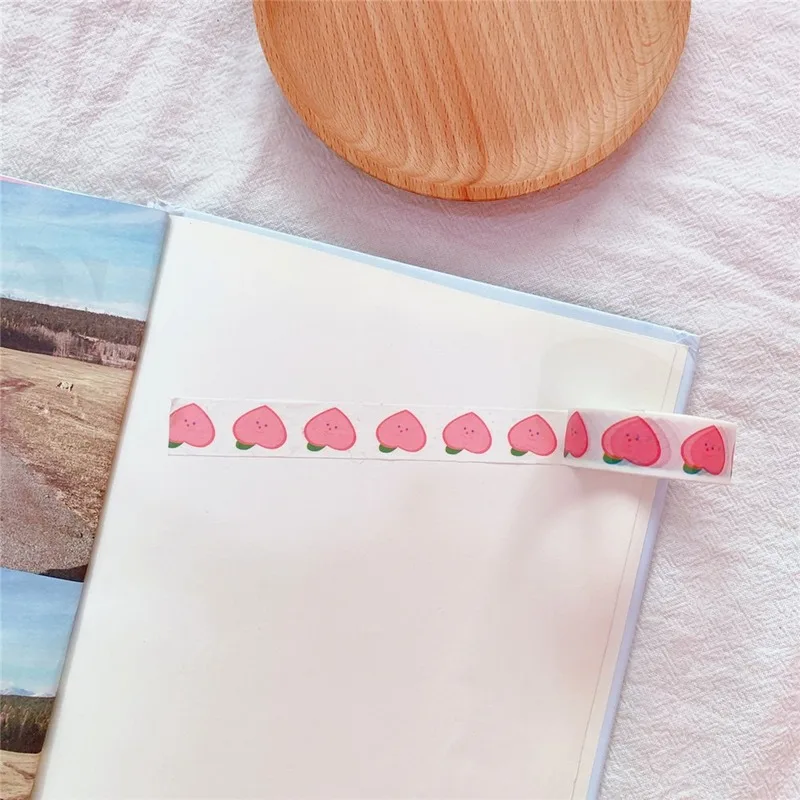 Adorable Cloud Smile Adhesive Decorative Tape for Scrapbooking and Journaling