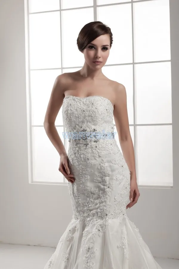 Gratis verzending vrouwen met trein lange jurk goede kwaliteit aangepaste grootte/kleur lace wit/ivoor mermaid wedding moeder van bruid jurken Gratis verzending vrouwen met trein lange jurk goede kwaliteit aangepaste grootte/kleur lace wit/ivoor mermaid wedding moeder van bruid jurken