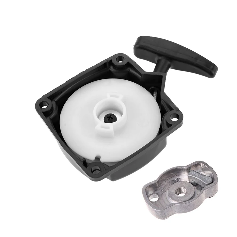 

1Set 43CC 47CC 49CC Brush Cutter Grass Hedge Trimmer Starter with Pulley Plate Replacement for Mitsubish CG260 BC260 Wholesale