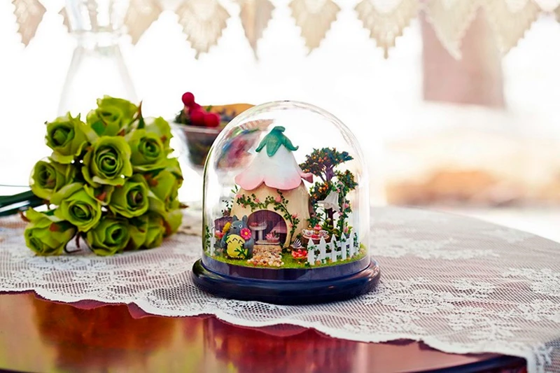 BOA комната кукольный дом Миниатюрный DIY кукольный домик с деревянная мебель для дома для детей подарок на день рождения настроение для любви игрушки B015