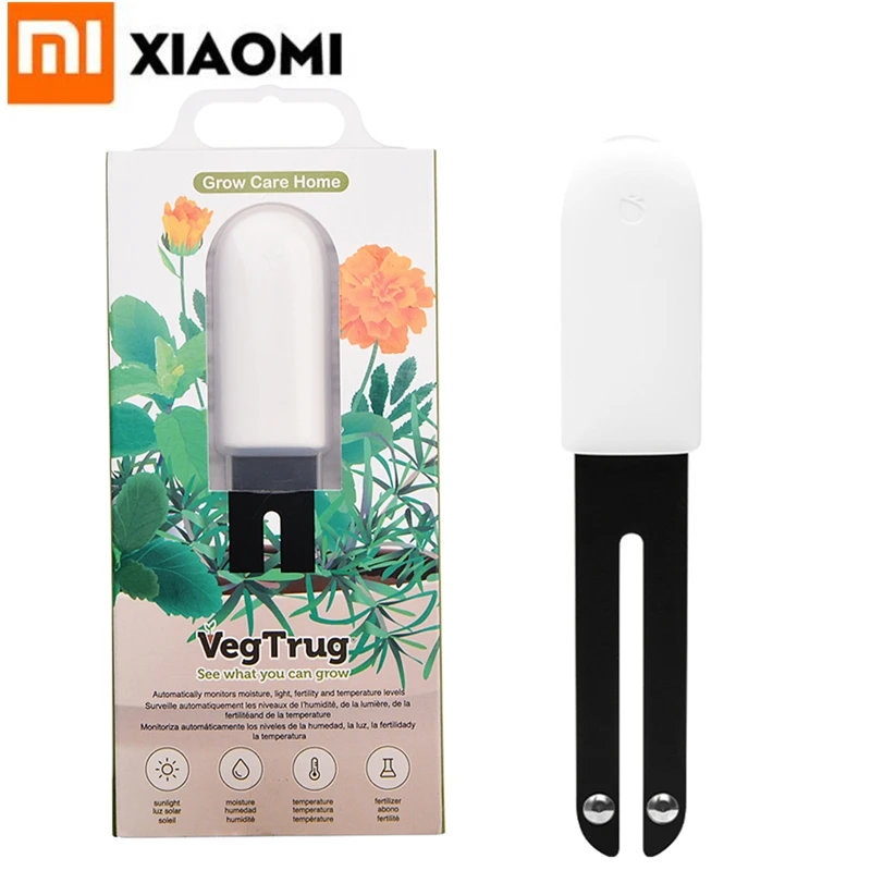 

International Xiaomi Mi Flora Monitor Digital Grass Flower sensor Care Soil Water Light Smart Tester Sensor Plant Detector