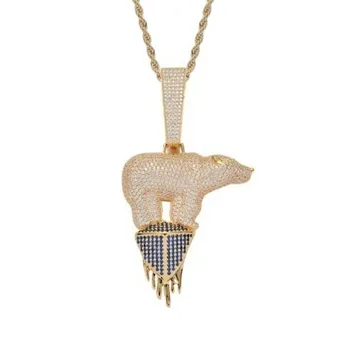 

Clown Pendant Necklace Hip Hop Men Necklace Jewelry