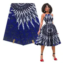 Горячая Распродажа, хлопковый воск, гарантированный голландский воск, Африканский замечательный Анкара, хлопковый воск, вечерние платья H180410