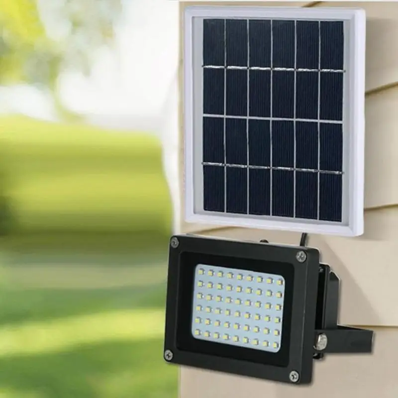 54LED лужайка лампа на солнечных батареях водонепроницаемый IP65 Открытый Пейзаж прожектор