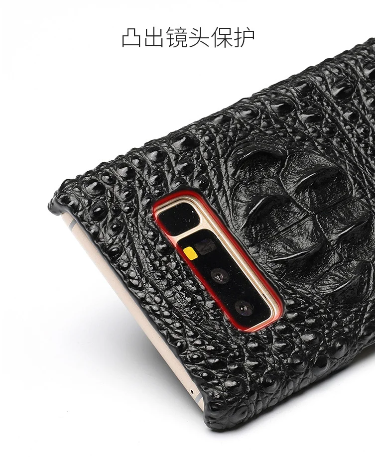 Чехол из натуральной крокодиловой кожи для samsung galaxy A50 A70 A40 A20 Note 8 9 10 S8 S9 S10 plus чехол для телефона r
