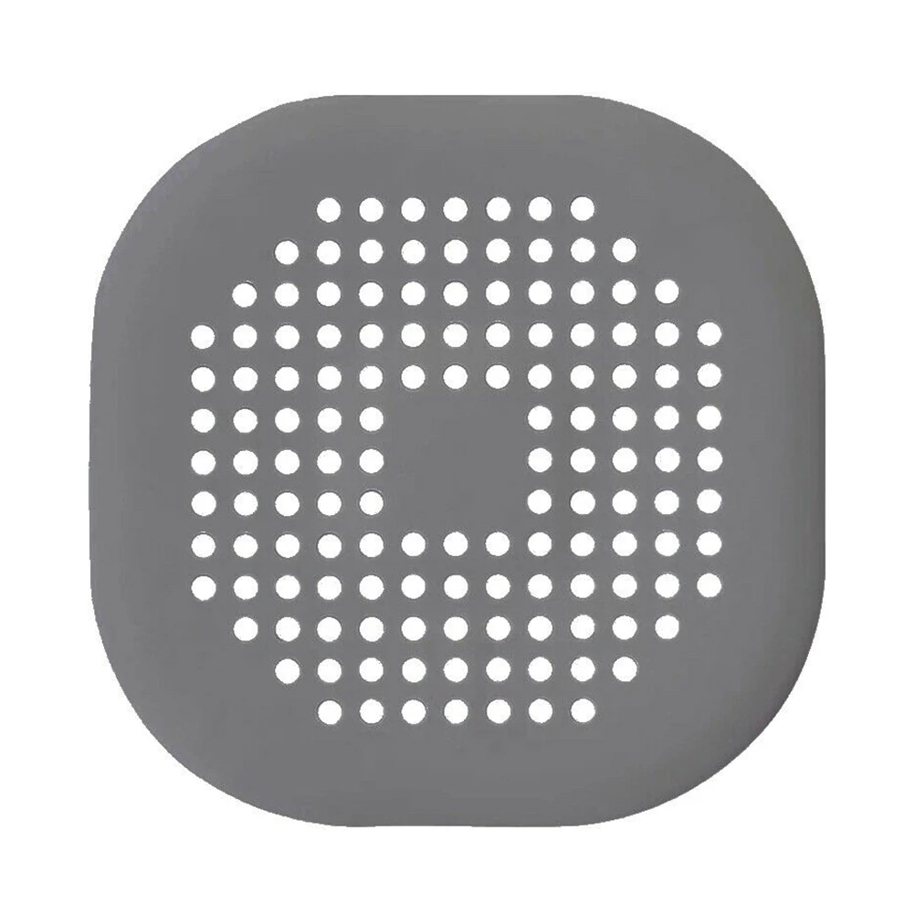 

Silicone Practical Mesh Home Shower Hair Blocker Anti Skid Accessories Bathroom Sewer Filter Strainer Cover Kitchen Sink Drain