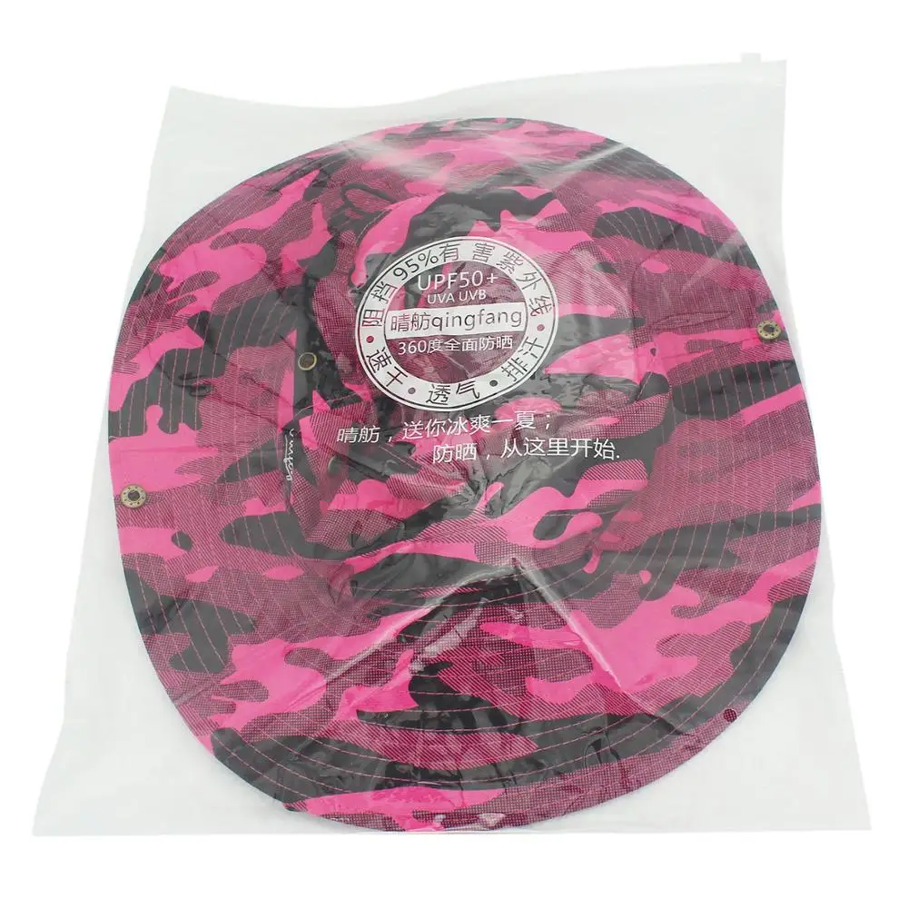 Хлопковая камуфляжная Панама с широкими полями и завязками мужская женская