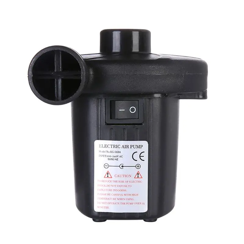 12V DC Air Pump for Electric Intex Inflatable Air Mattress Bed Boat Couch Pool Small Household 5