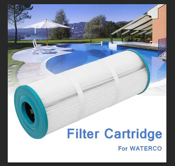 

High Quality183*78*496mm Swimming Pool Filter Cartridge Element Replacement For Waterco CC75 Trimline Polyester Filament Fiber