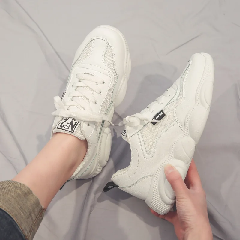 

WOMEN'S Shoes Spring 2019 New Style 2018 Spring Online Celebrity Versatile Casual Sports Daddy Couples Bear MacBook Shoes