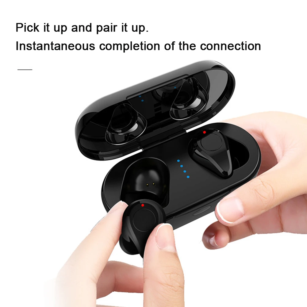 Bluetooth наушники с питанием от аккумулятора Портативный безболезненный в ухо Мини Беспроводная музыка громкой связи спортивные автоматические сопряжения аксессуары