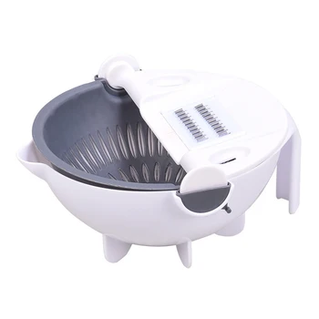 

9 in 1 Multifunctional Vegetable Slicer Potato Chip Slicer Grater Kitchen Tools Vegetable Cutter kitchen accessories Strainer