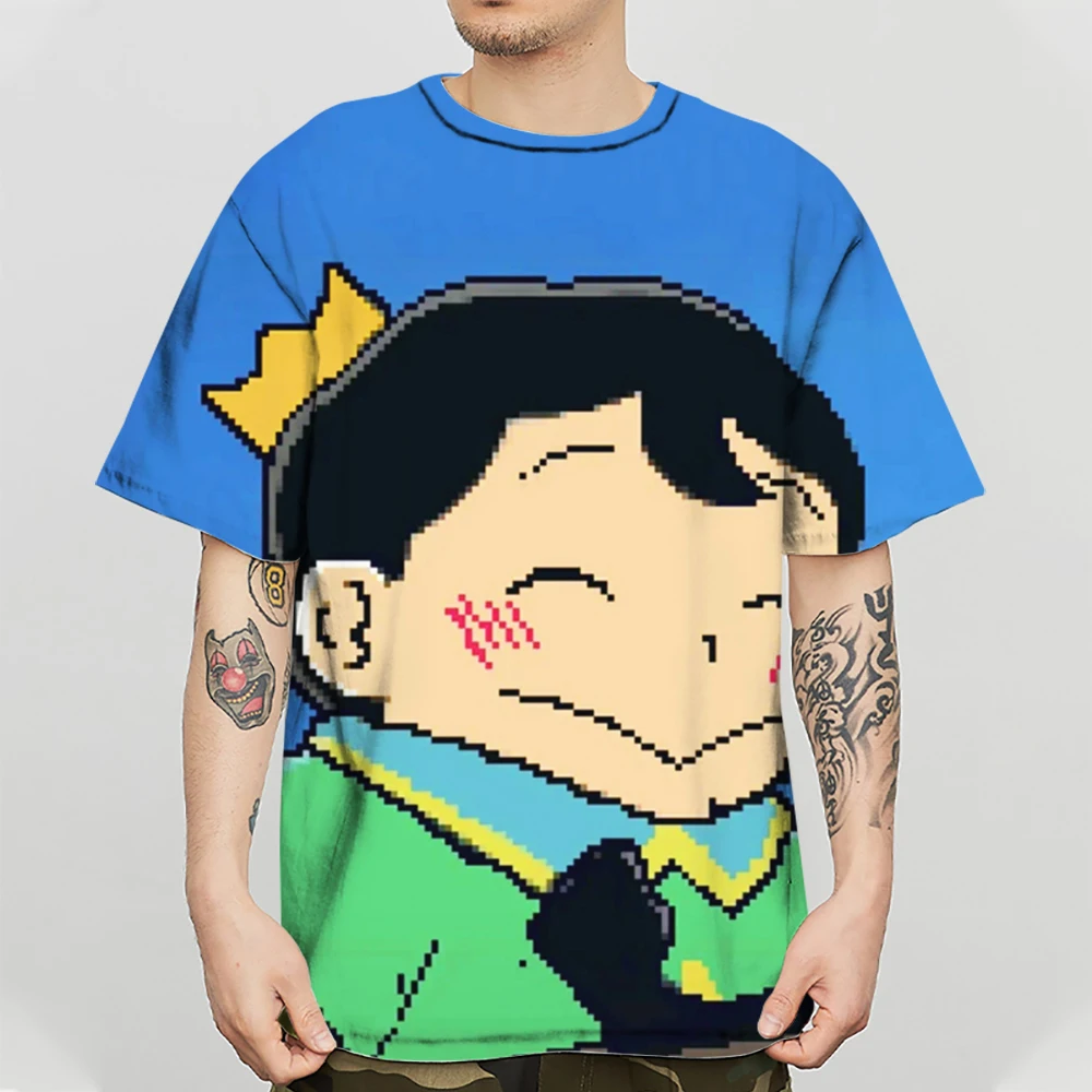 Мужская футболка с коротким рукавом принтом королей | одежда