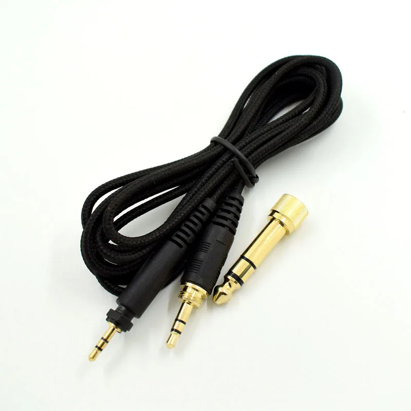 Replacement 2M Jack Plug 6 35MM Adapter o Cable for Shure SRH440 840 940 for SHP9000 SHP8900 Headphones