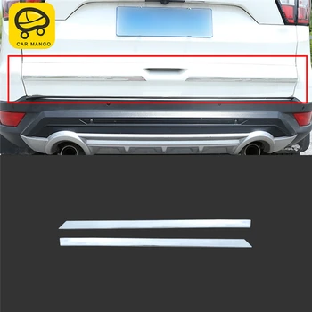 

CAR MANGO Car Styling Rear Door Trunk Decoration Cover Trim Frame Sticker Exterior Accessories For Ford KUGA Escape 2017 2018