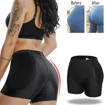 

2020 New Padded Control Panties Invisible Butt Lifter Booty Enhancer Body Shaper Padding Panty Push Up Shapewear Hip Modeling