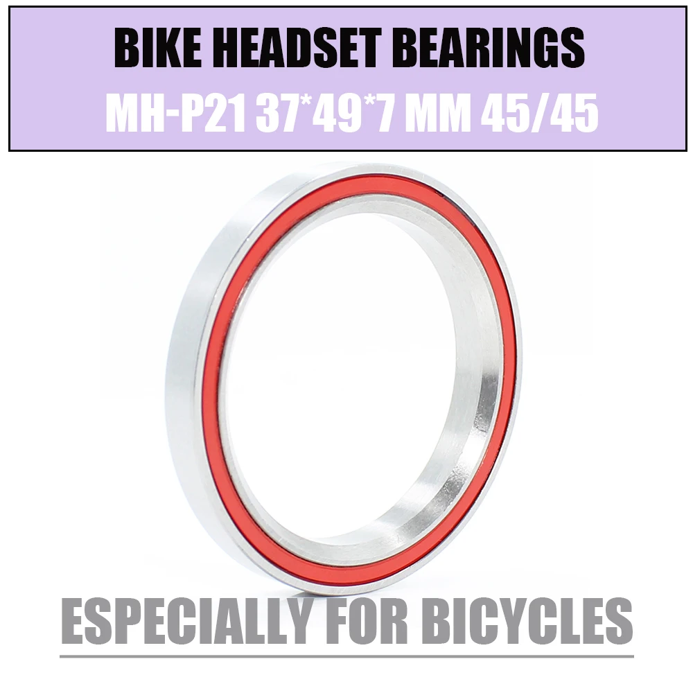 Bike Headset Bearings MH P21 37*49*7 mm 45/45 2PCS ACB Road MTB Angular