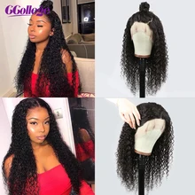 13x4 Lace Front Human Hair Wigs Pre Plucked Natural Hairline Brazilian Curly Human Hair Wigs For Black Women Non Remy Hair Wig
