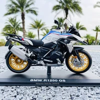 Maisto 1:12 BMW R 1250 GS With base alloy off-road motorcycle genuine authorized die-casting model toy car collection gift 2