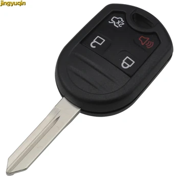 

Jingyuqin 5 Buttons Replacement Remote Key Shell Case For Ford Egge Raptor Fob Key Cover