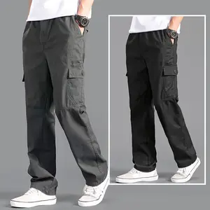 Tactical Cargo Pants Men Joggers Streetwear Tornozelo-comprimento