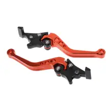 Одна пара Регулируемый Мотоцикл с ЧПУ Рычаги Тормозная система сцепления модификация для Yamaha Honda Универсальный U1JF