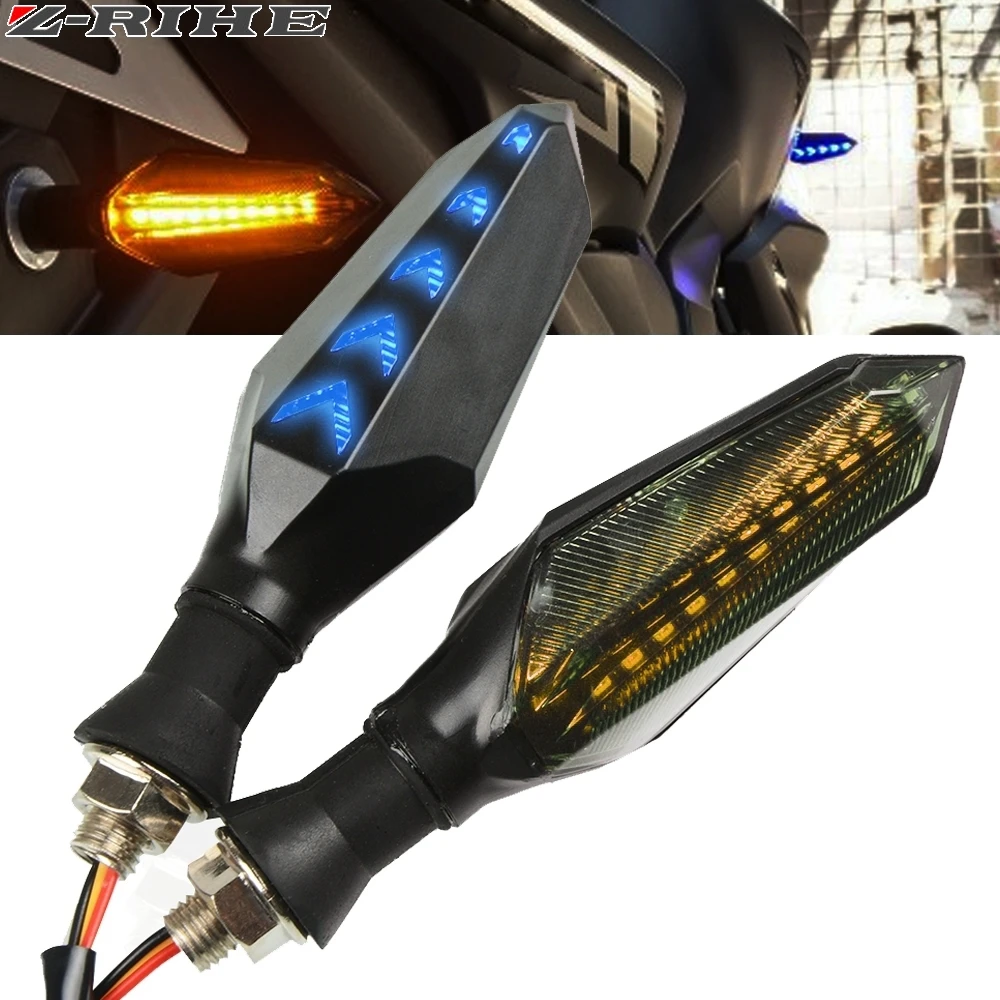 

Motorcycle Running Turn Signal Lights Flashers Directional Led Motorcycle for Yamaha Fz16 KAWASAKI Z1000SX Honda Cb650f Cb500x