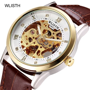 

WLISTH New Style Watch Men's Mechanical Watch Automatic Waterproof Luminous Stainless Steel Fashion Double-Sided Watch B100