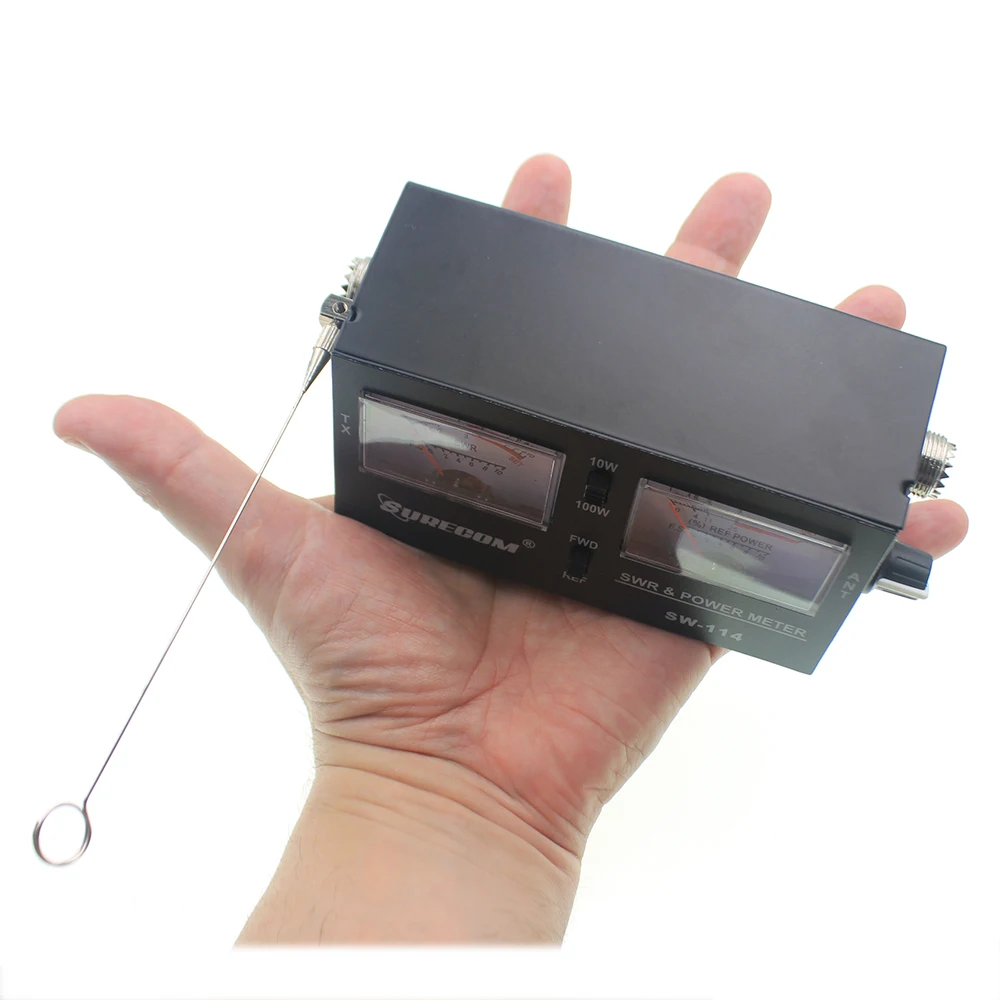 SW-114 100W SWR/RF/Field Strength Test Power Meter for Relative Power 3 Function