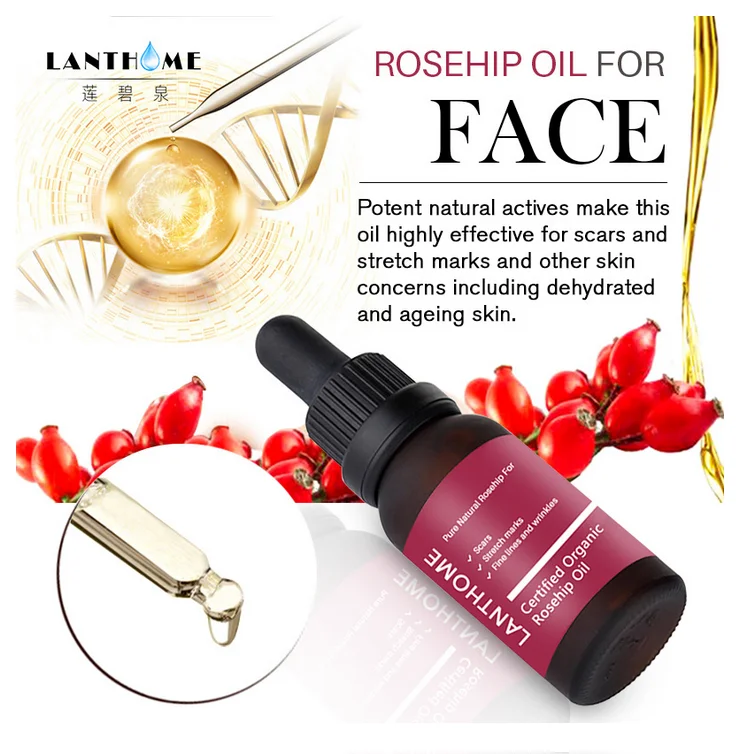 Lanthome Rose fruit oil, repair scars, eliminate wrinkles, increase skin luster