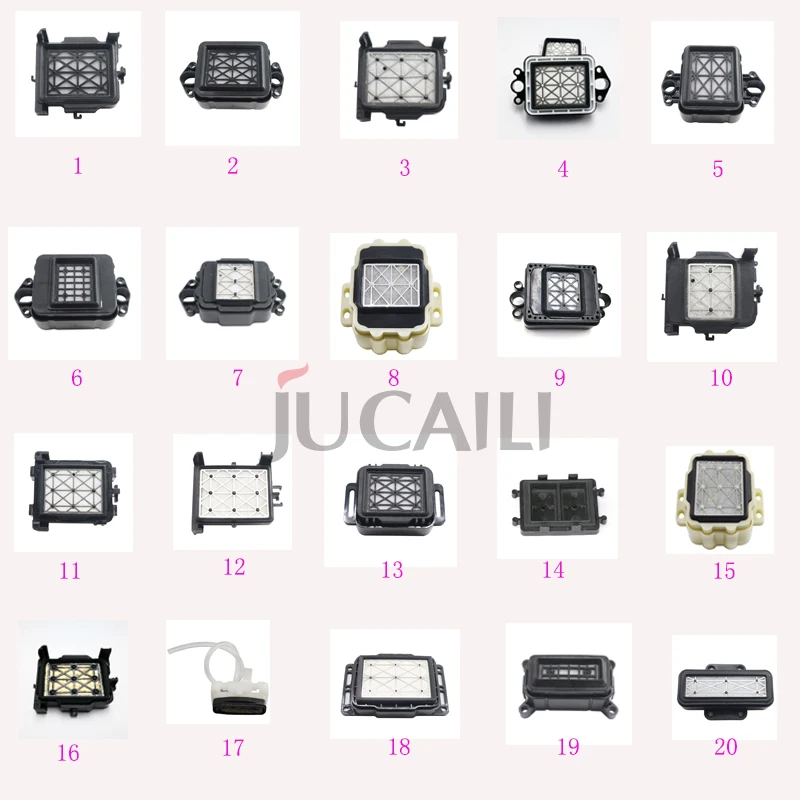 

Jucaili 4PCS printer capping for Epson xp600/dx4/dx5/dx7/5113/mimaki jv33/Ricoh GEN5 print head cap top cap station