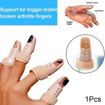 

1pcs Finger Splint Support Joint Arthritis Corrector Pedicure Posture Brace Correction Protector Finger Splint Straightener 1pcs