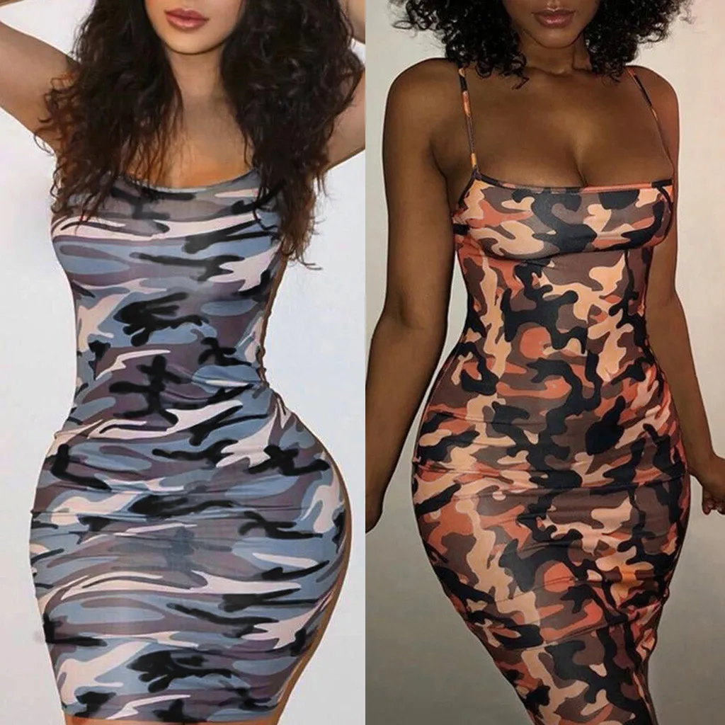 camouflage sundress
