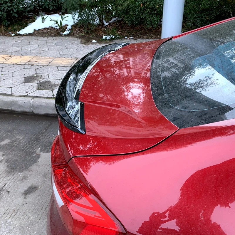 Для Chevrolet Cruze ABS пластик грунтовка Цвет Внешний задний спойлер хвост багажник загрузки крыло украшение автомобиля стиль