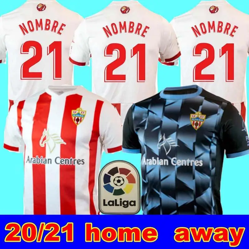 

20 21 UD ALMERIA home away Soccer Jerseys 2020 21 F. Villalba Corpas Juan IBIZA C. de la Hoz Appiah Petrovic Lazo name UD Alme