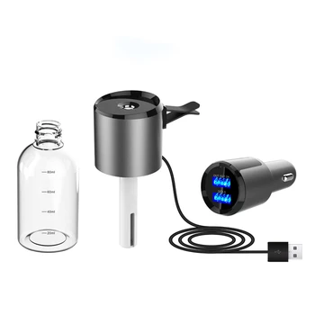

Portable Car Accessories Electrical Car Air Humidifier Dual USB Charger Humidifier Car Air Purifier Auto Air Spray Aromatherapy