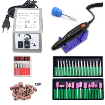 

20000RPM Pedicure Polishing Nail Drill Mancure Machine Electric Manicure Set Nail File Nail Art UV Gel Polishing Tool