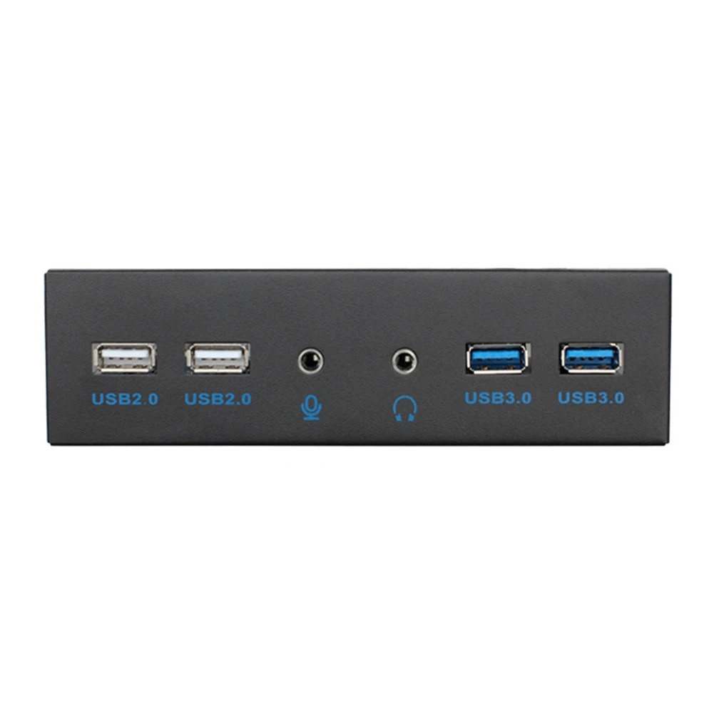 5,2" PC настольное шасси Передняя панель USB концентратор разъем адаптер 2 USB 3,0 порт и 2 USB 2,0 порт для компьютера корпус CD привод сковорода